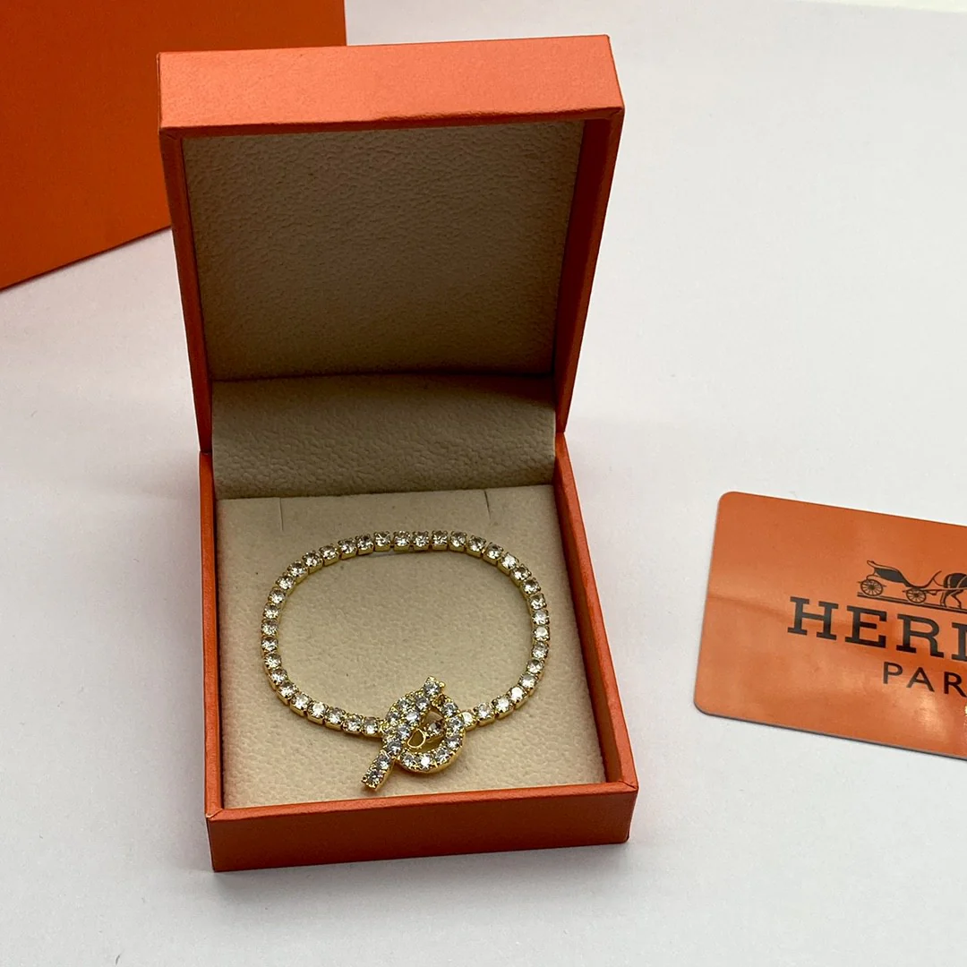 High Quality designer Jewelry set OT buckle Necklace Bracelet earring ring HMT002G - ccjewelryacc