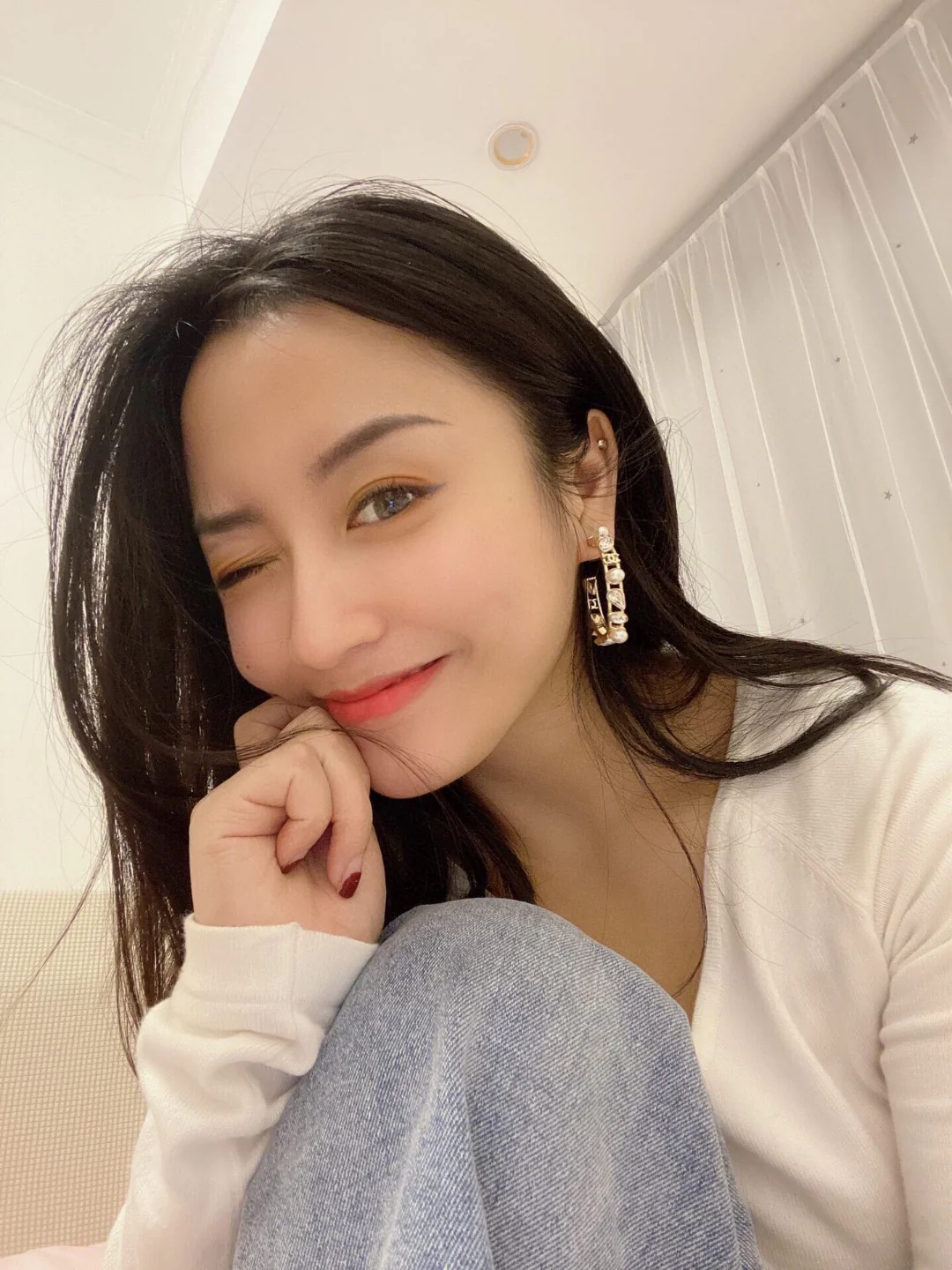 CCE197 Swarovski Crystal and Swarovski pearl hook earrings - ccjewelryacc