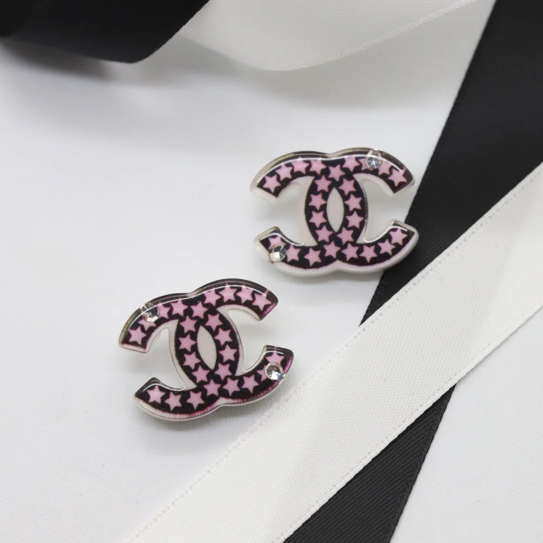 CCE451 CC acrylic earring - ccjewelryacc