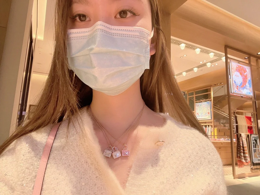 HMNS005 S925 Sterling Silver Bag Amulettes Constance pendant Necklace - ccjewelryacc