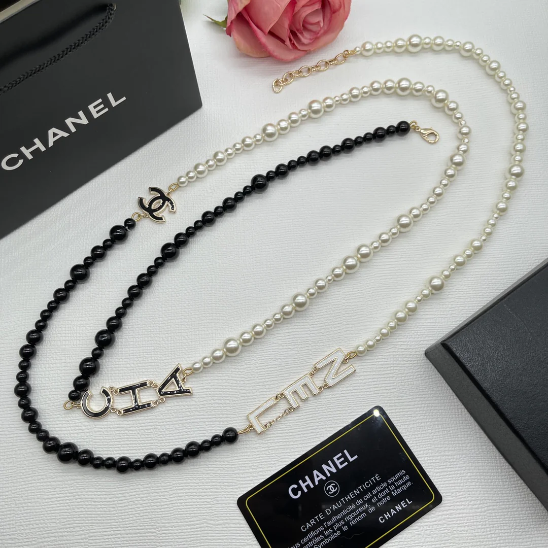 CCW018 CC long chain cc sweater chain - ccjewelryacc