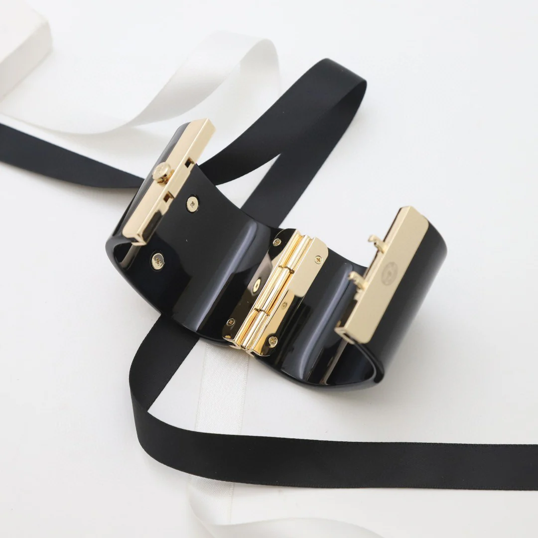 CCS066 24C CC acrylic cuff bracelet - ccjewelryacc