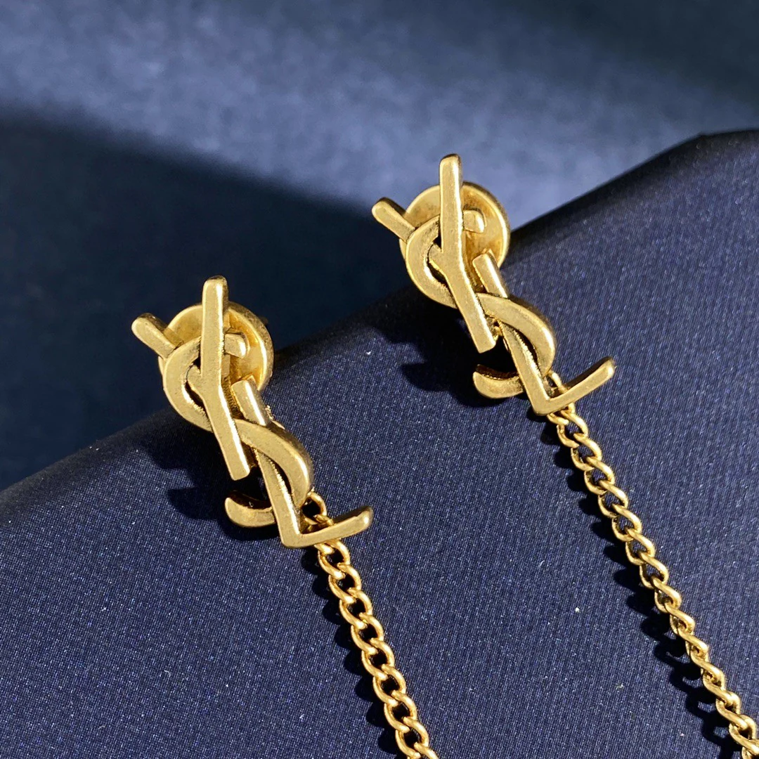 YYE043 CASSANDRE threader earrings in metal - ccjewelryacc