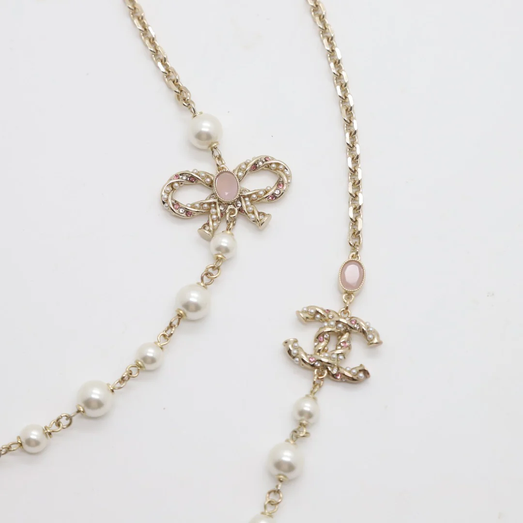 CCL004 CC long chain Necklace sweater chain - ccjewelryacc