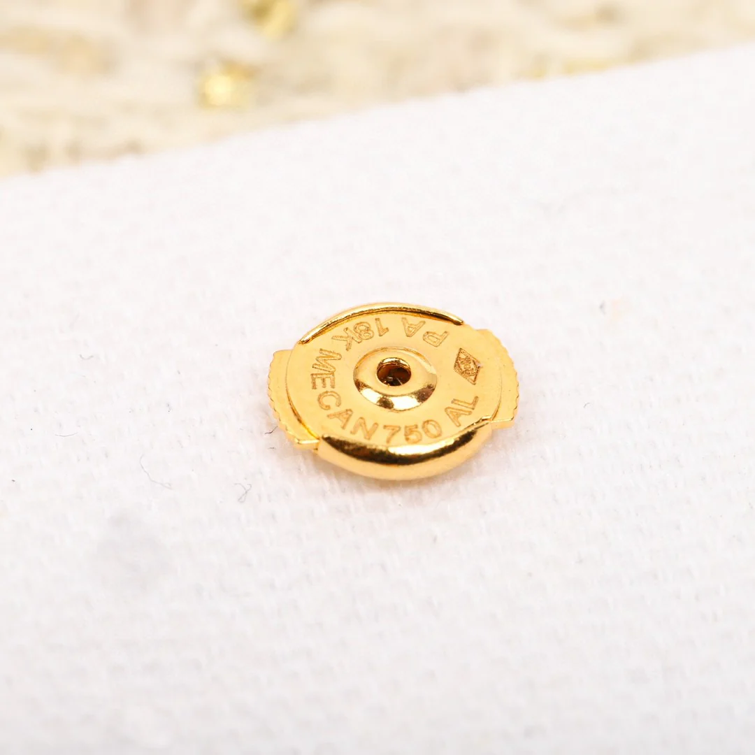 CDEV006 18k Gold Dior ROSE DES VENTS Drop Earrings - ccjewelryacc