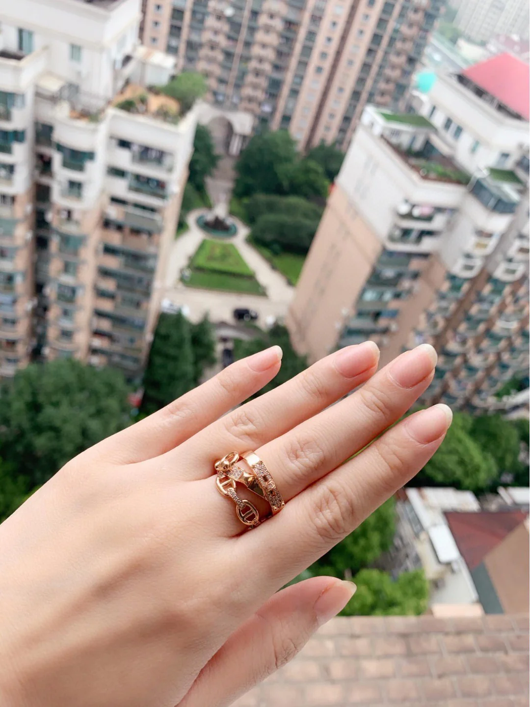 HMR012 Chaine d'ancre Chaos ring - ccjewelryacc