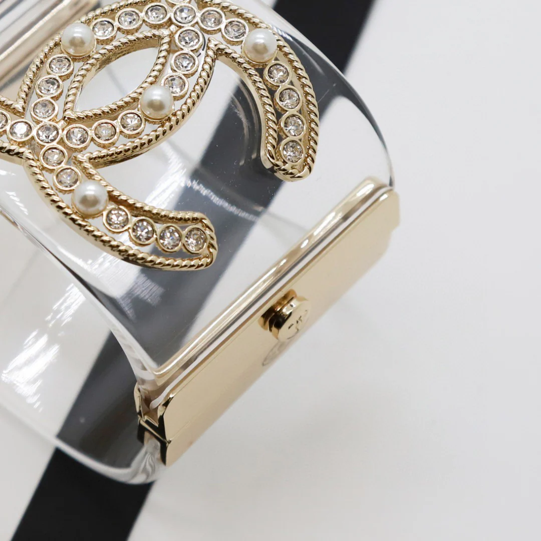 CCS067 Acrylic chanel cuff - ccjewelryacc