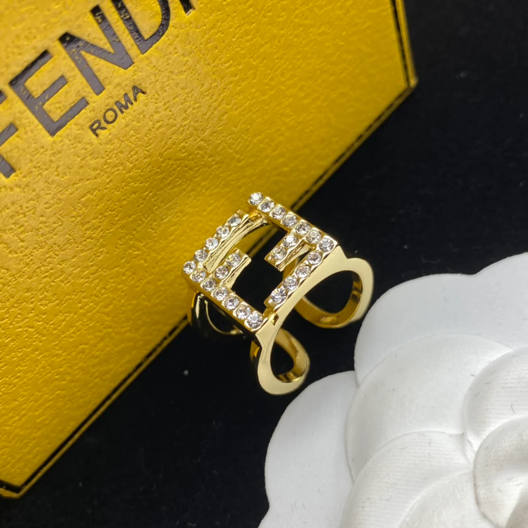 FDR023 Ff ring fendi - ccjewelryacc
