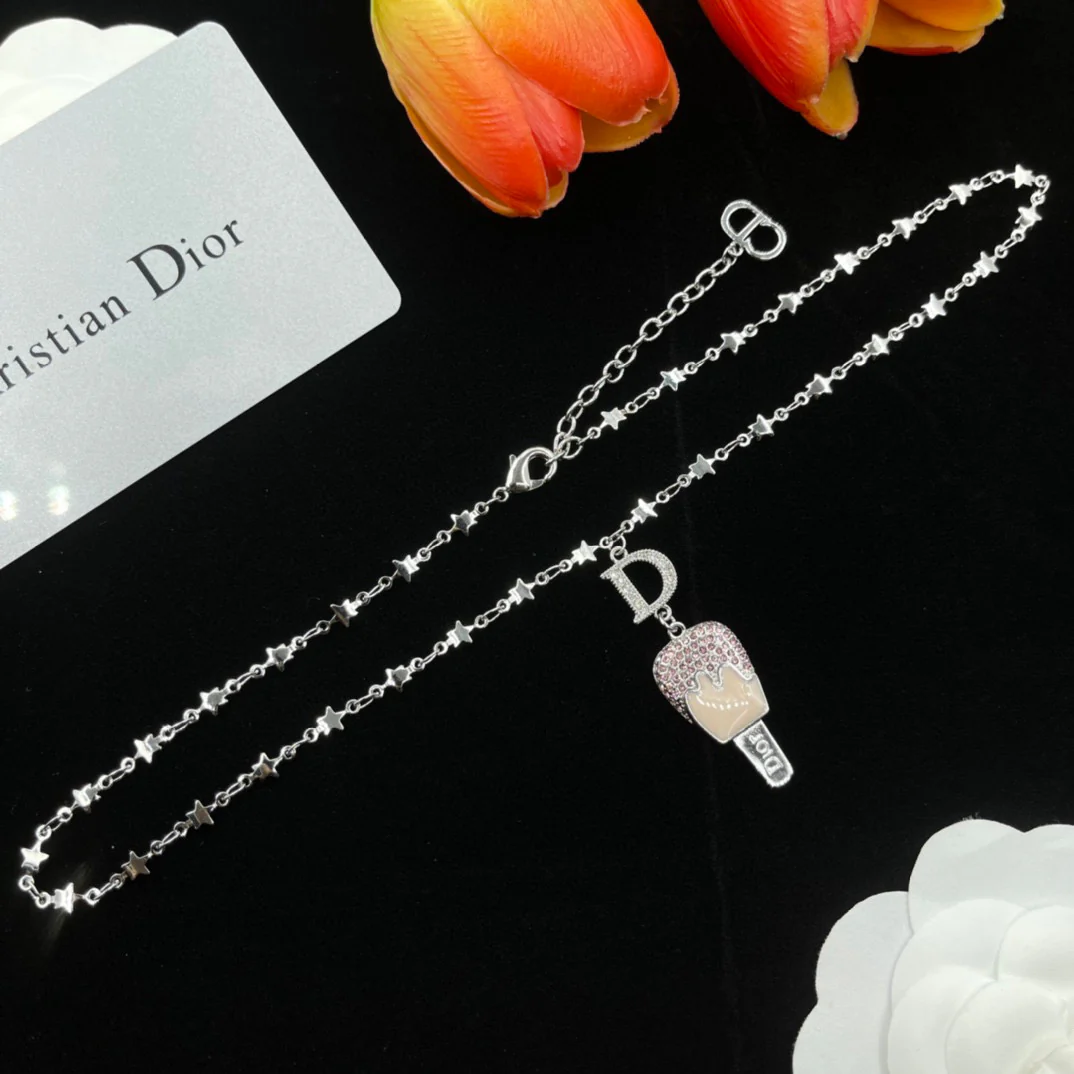 CDN114 High quality CD choker Necklace - ccjewelryacc