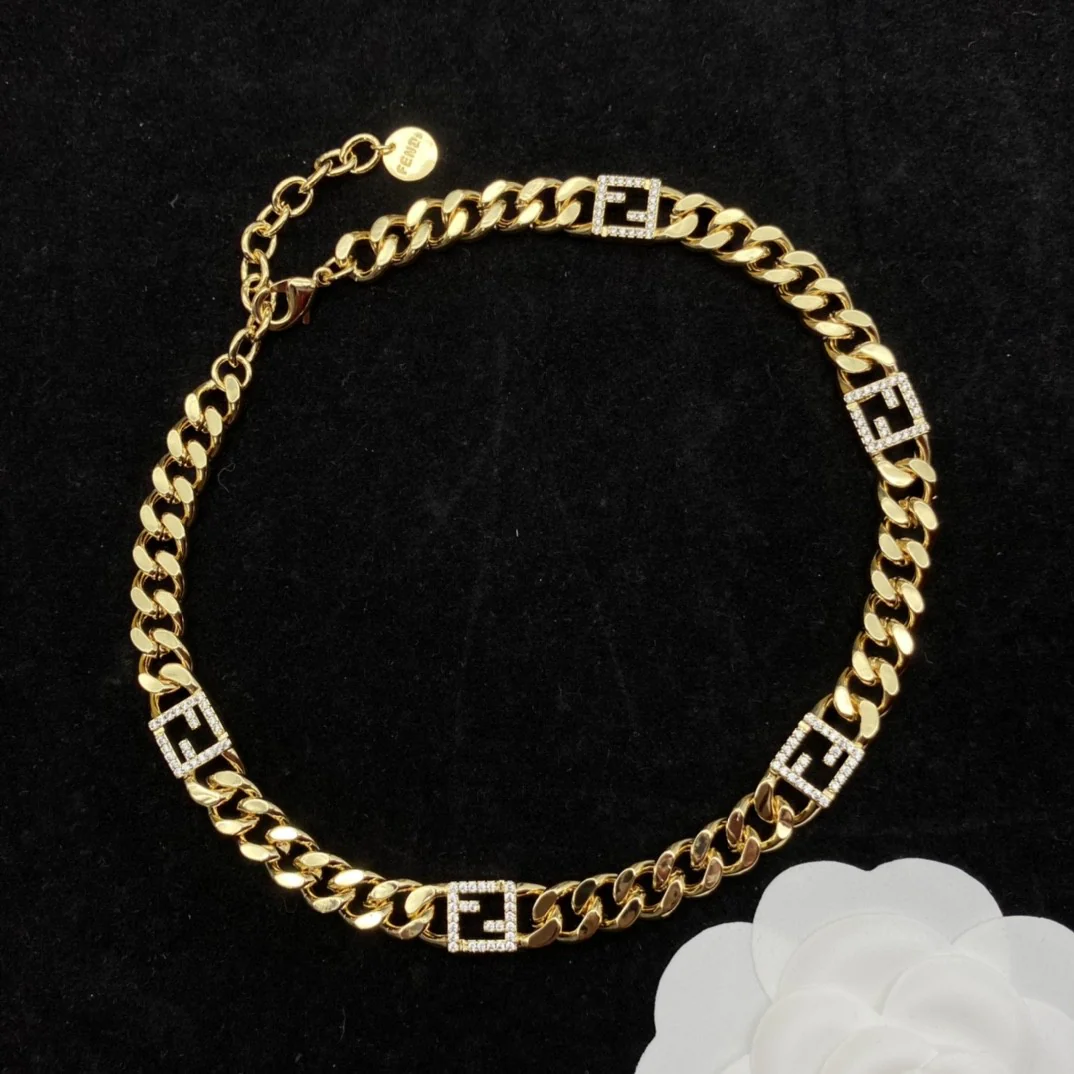 FDN015 High quality FD Necklace bracelet - ccjewelryacc