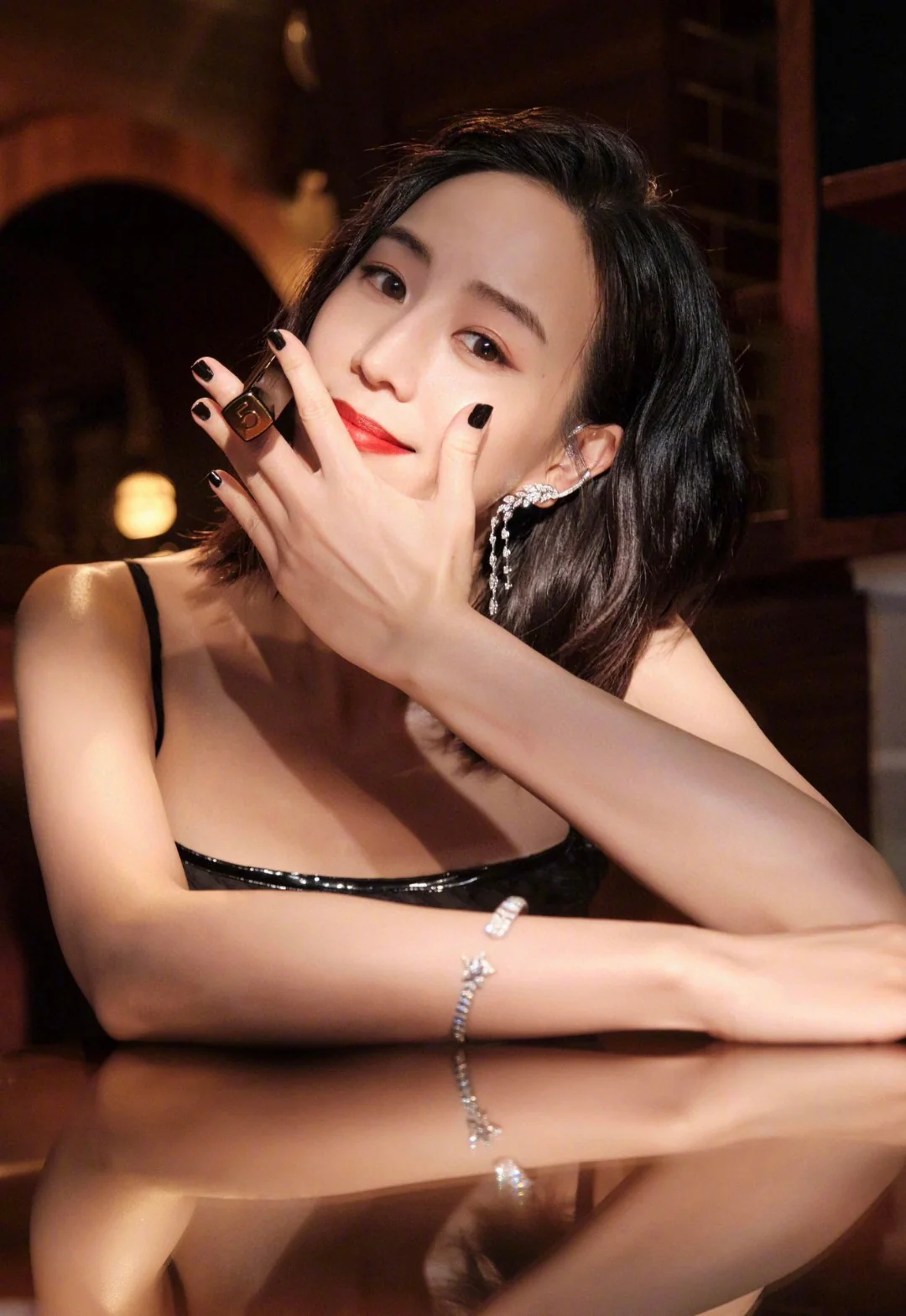 CCSS001 S925 Silver Comete chevron Diamond Bangle Bracelet Cuff - ccjewelryacc