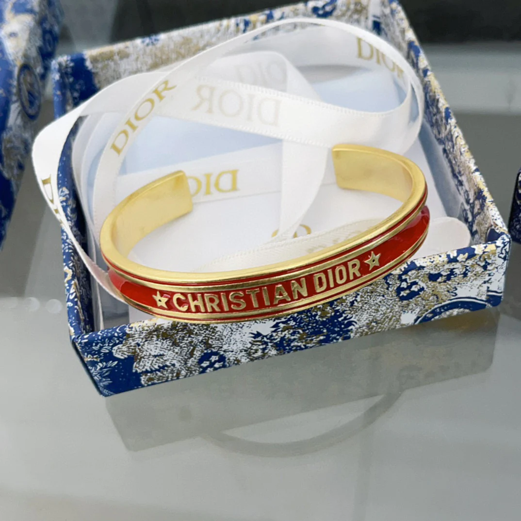 CDS011 christian dior enamel bracelet - ccjewelryacc
