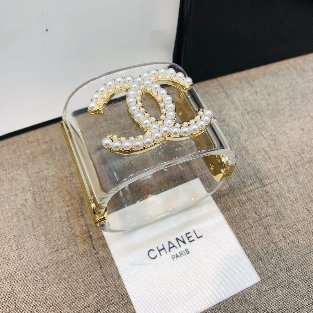 CCS068 CC acrylic cuff bracelet - ccjewelryacc