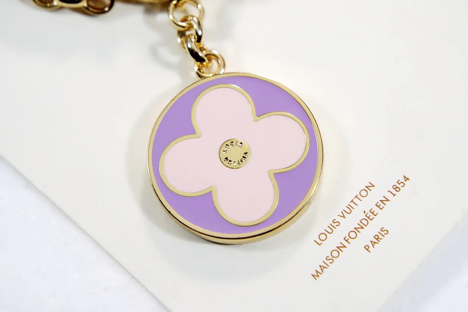 LVK089 Luxury designer Chromatic Keychain M69571 - ccjewelryacc