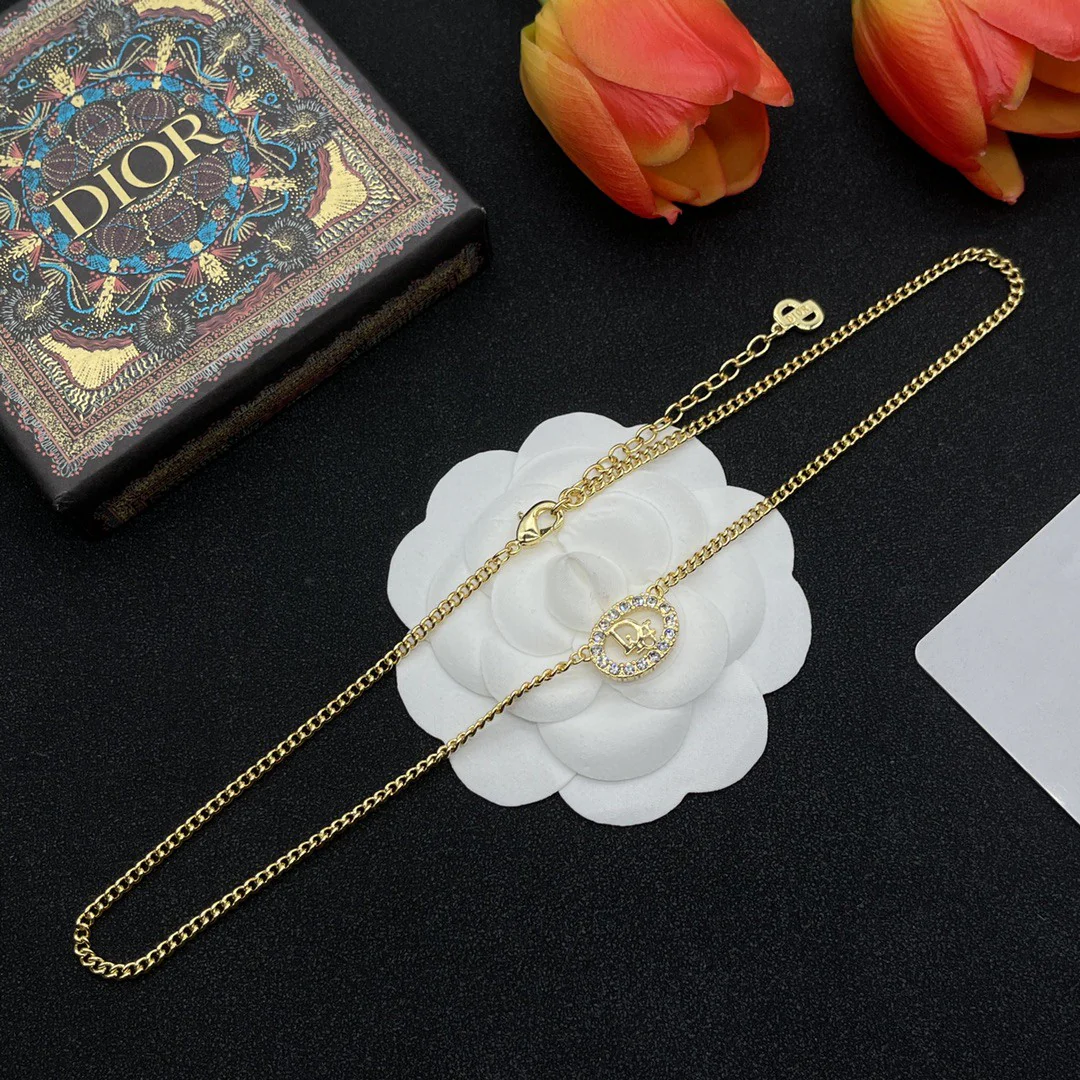 CDN089 High Quality CD Choker Necklace - ccjewelryacc