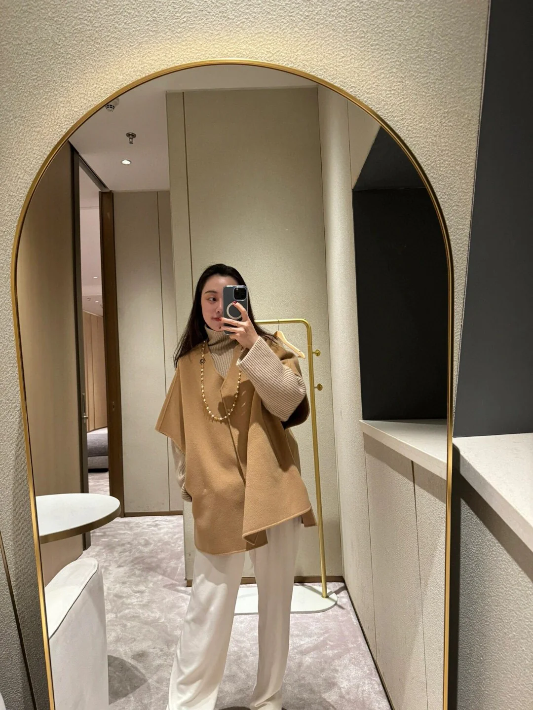 CCL331 24P Cowboy Jeans Heart CC sweater necklace CC long chain - ccjewelryacc