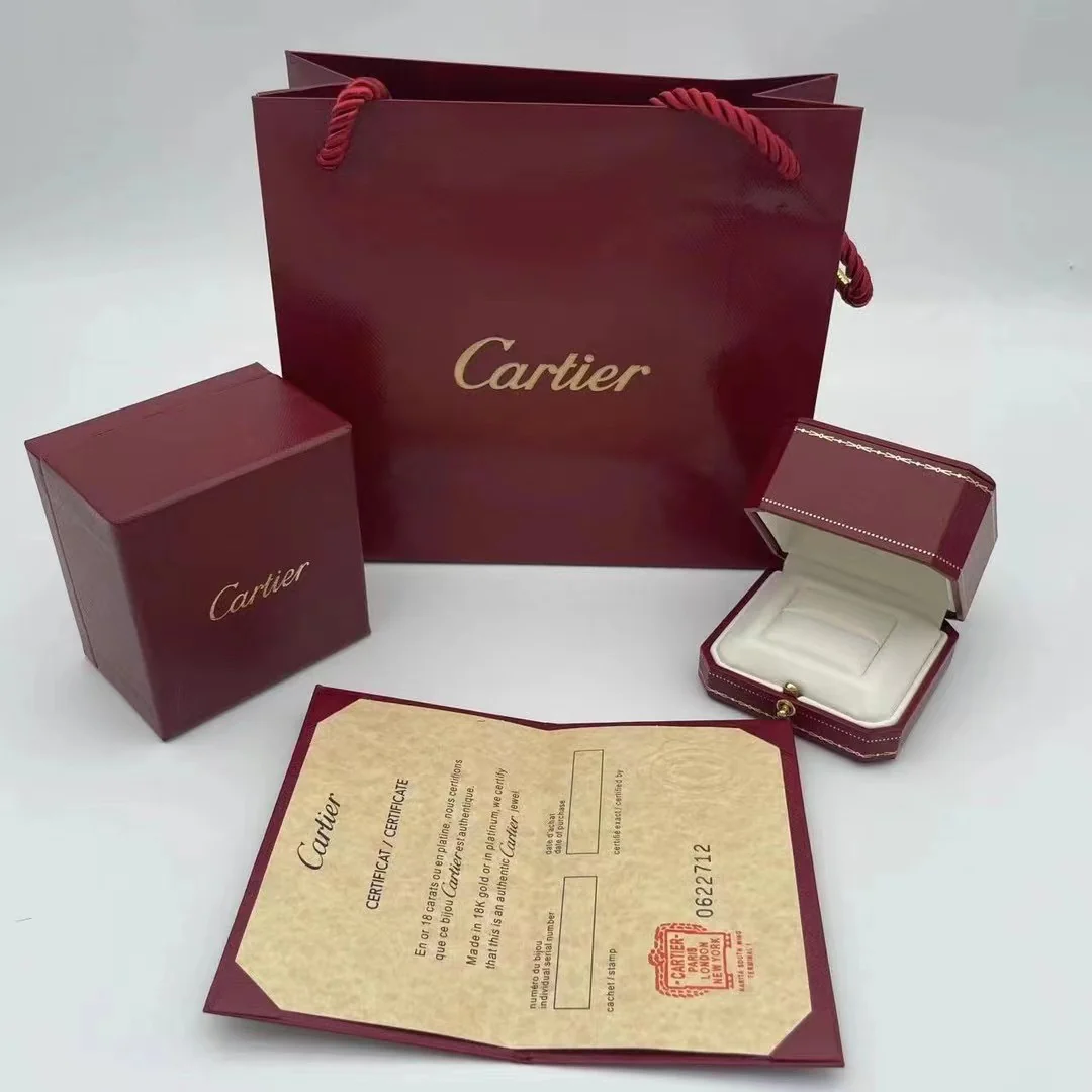 3 in 1 K Gold vesion Brand original Jewelry package box for necklace pendant, ring,braceletgift package box shopping bag high quality CTZ001 - ccjewelryacc