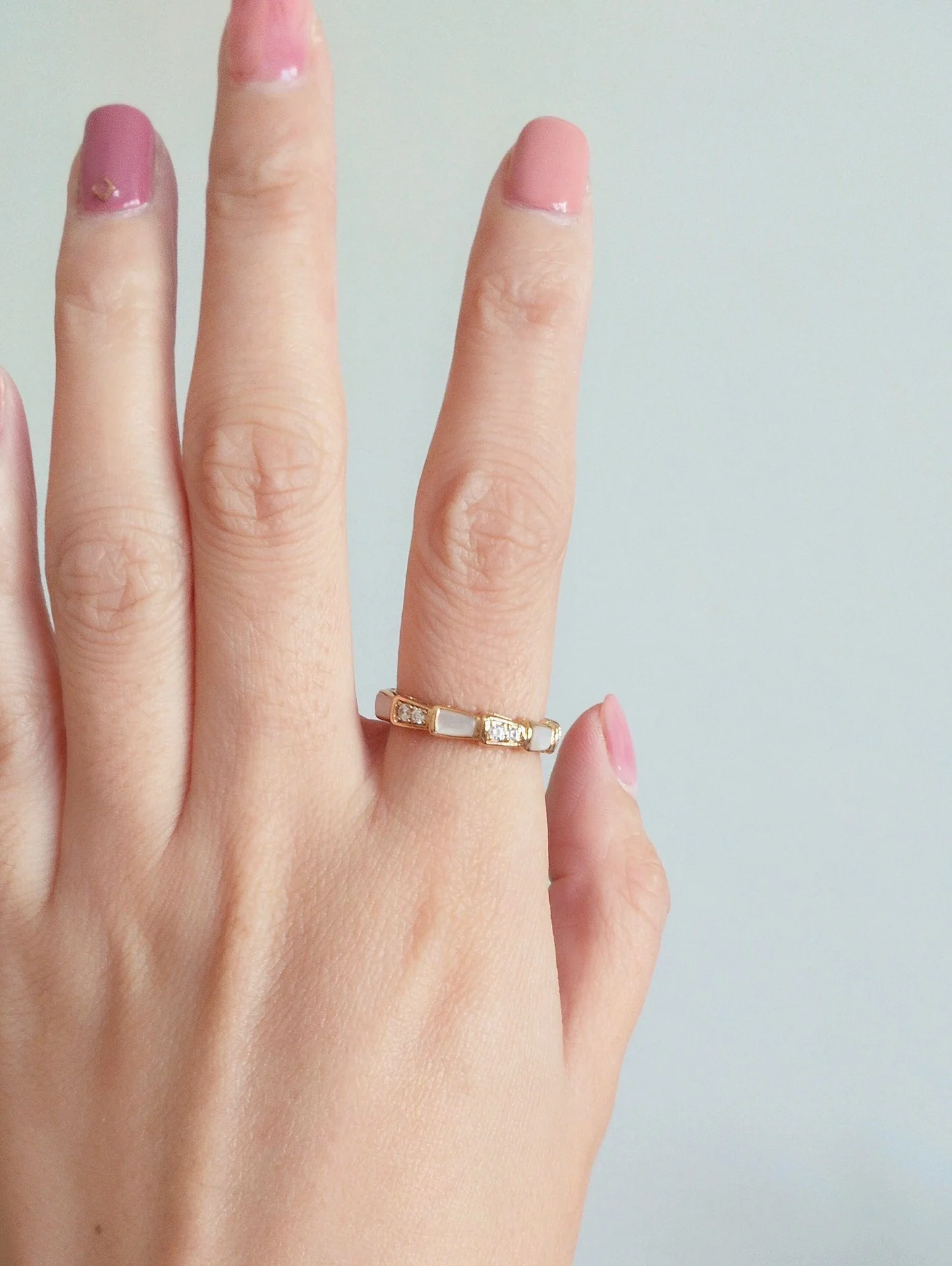 BGRS001 18k bvlgari serpenti ring - ccjewelryacc