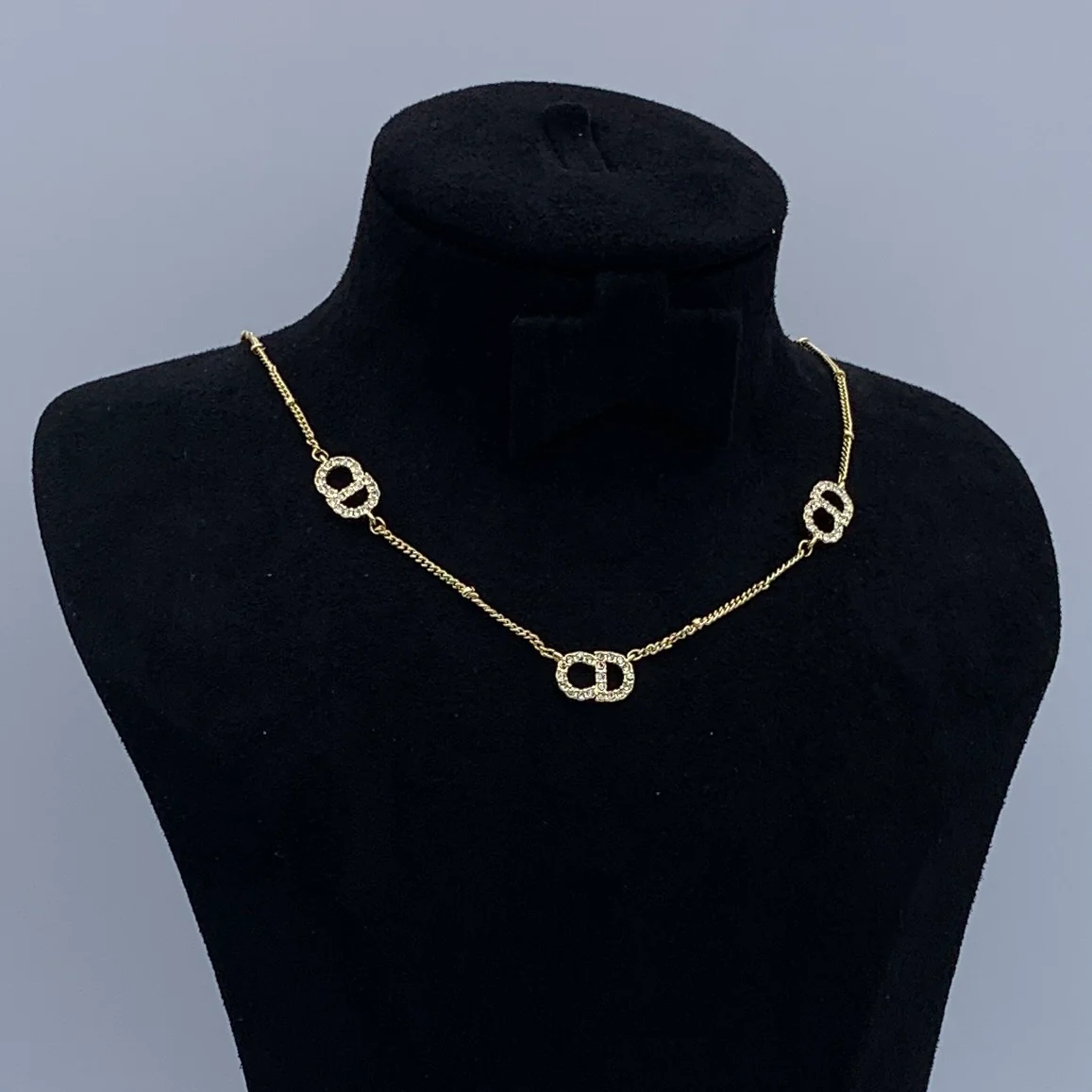 CDN061 High Quality CD Choker Necklace - ccjewelryacc