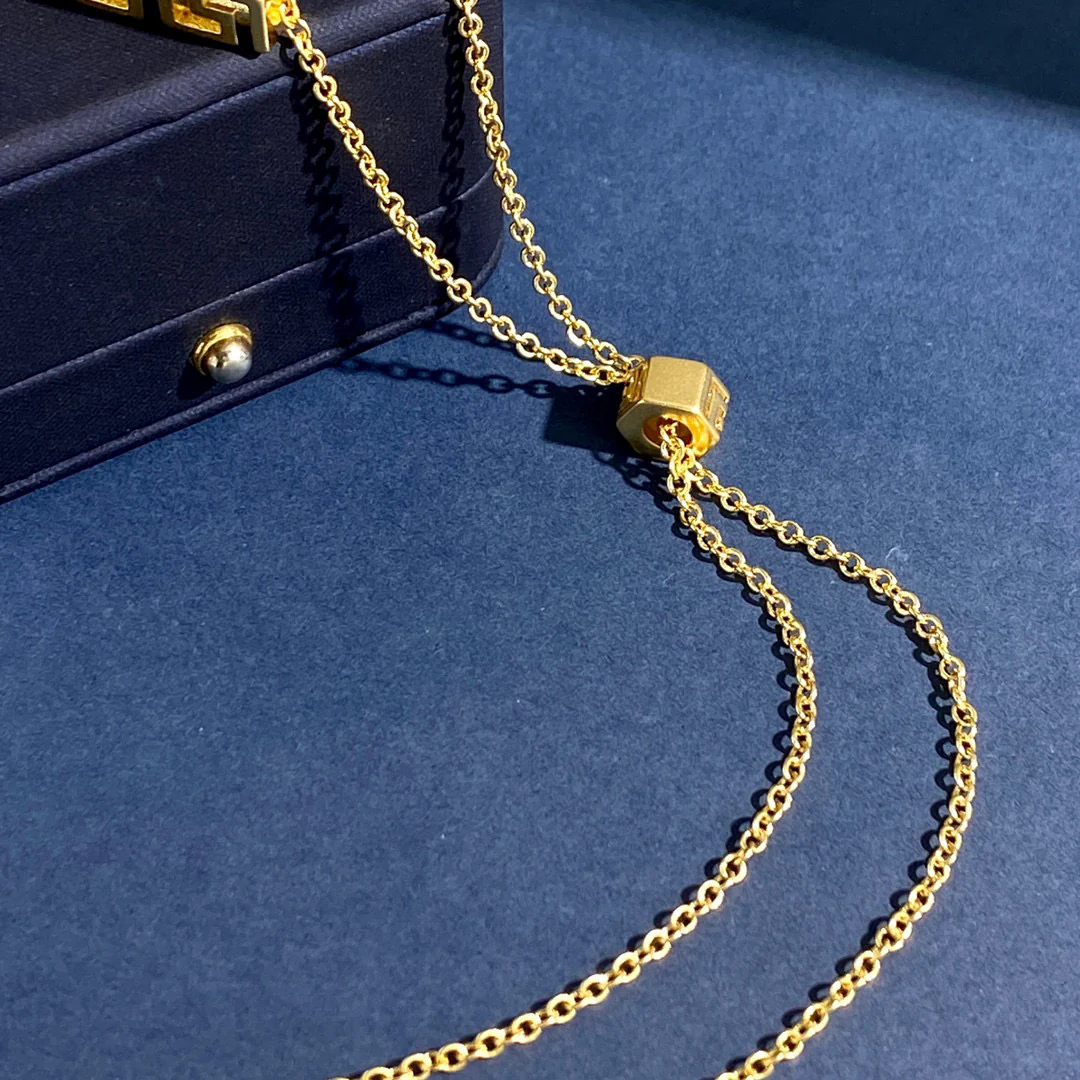 VSN014 Versace medusa chain necklace - ccjewelryacc