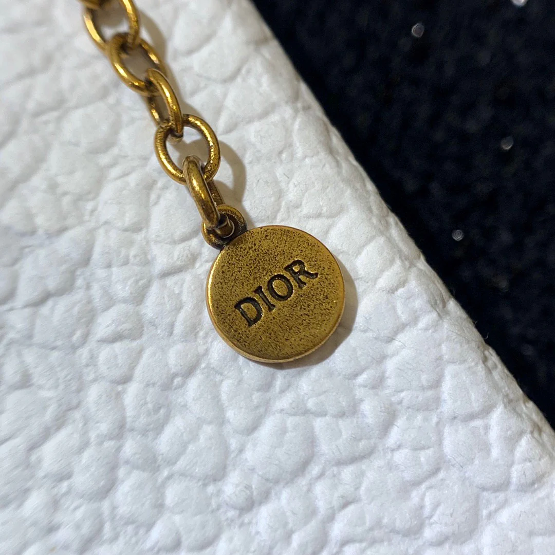 CDN023 High quality luxury designer CD Choker Necklace - ccjewelryacc