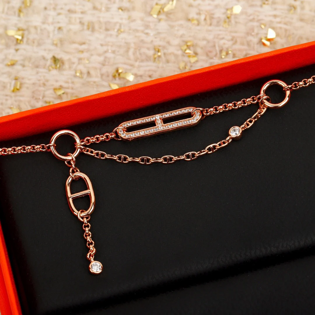 HMS074 Chaine d'ancre Chaos Bracelet,Diamond - ccjewelryacc