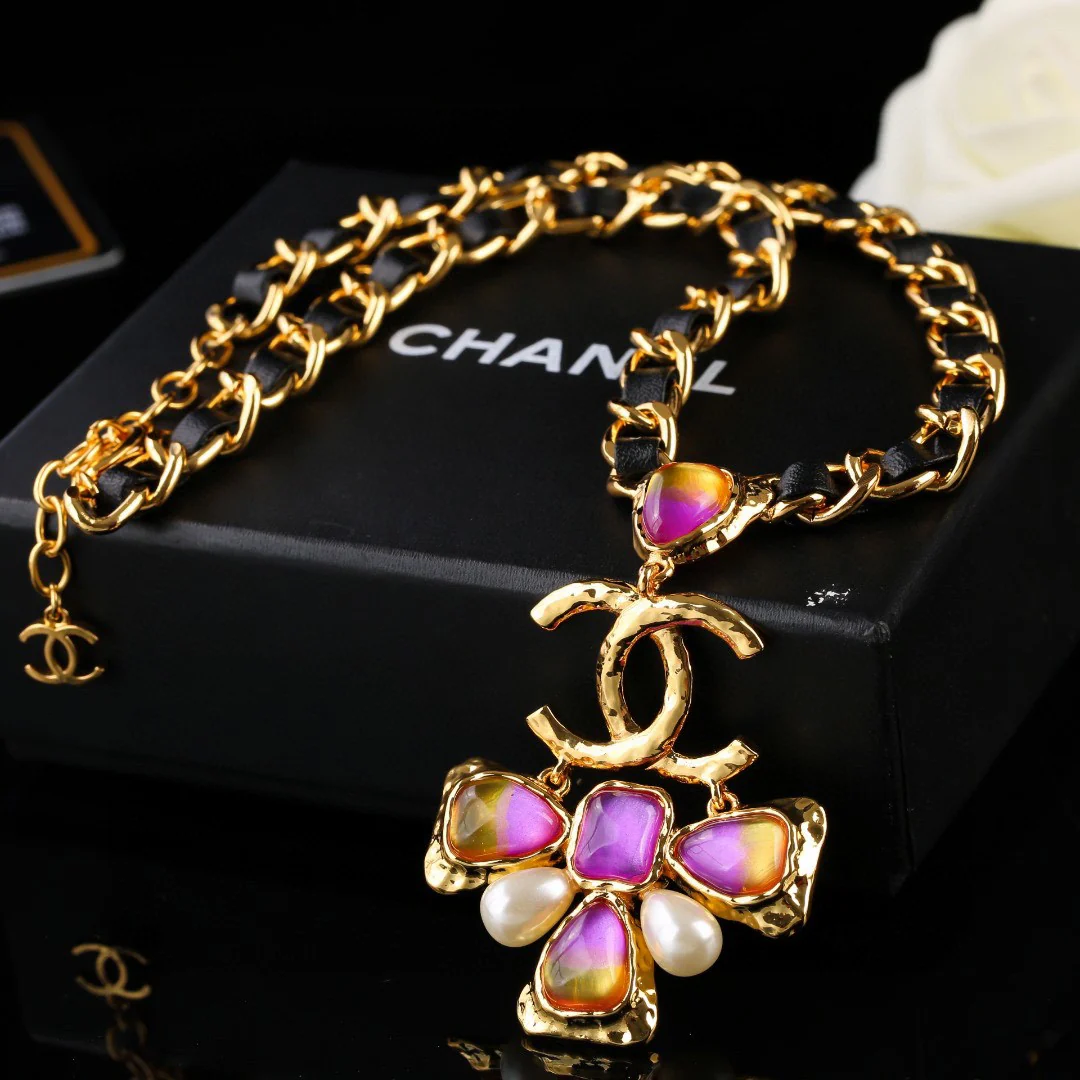 CCN123 High Quality CC Pendant necklace - ccjewelryacc
