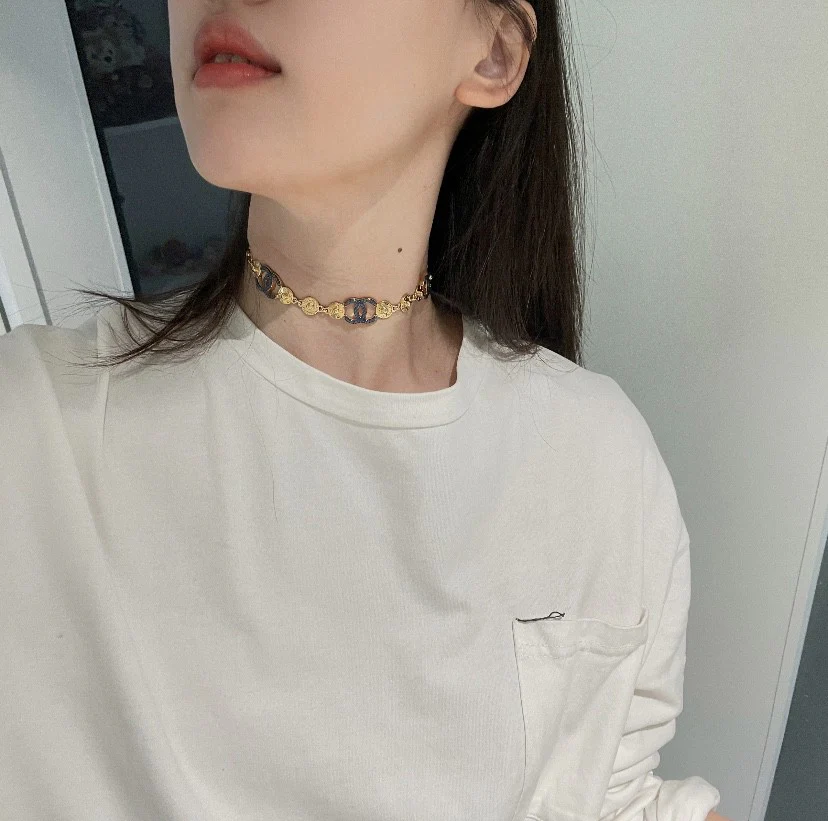 CCN315 High quality 24P CC choker Necklace - ccjewelryacc