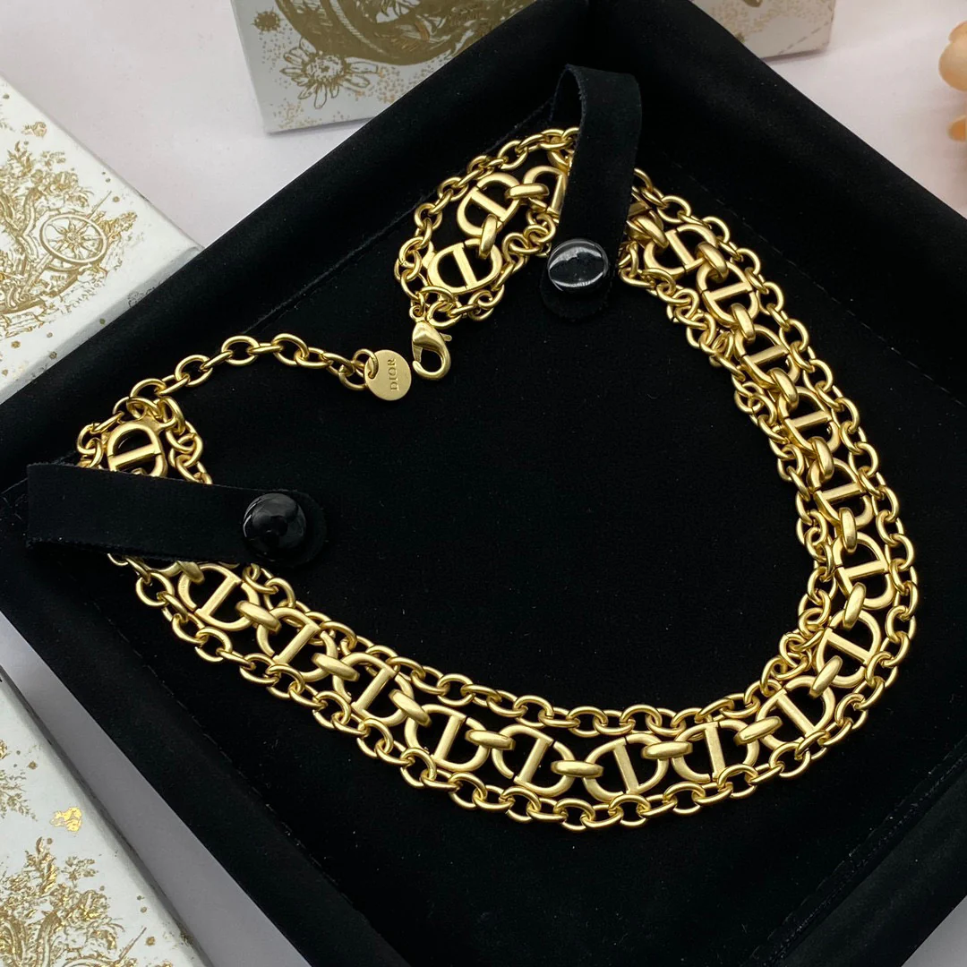 CDN097 High Quality CD Choker Necklace - ccjewelryacc