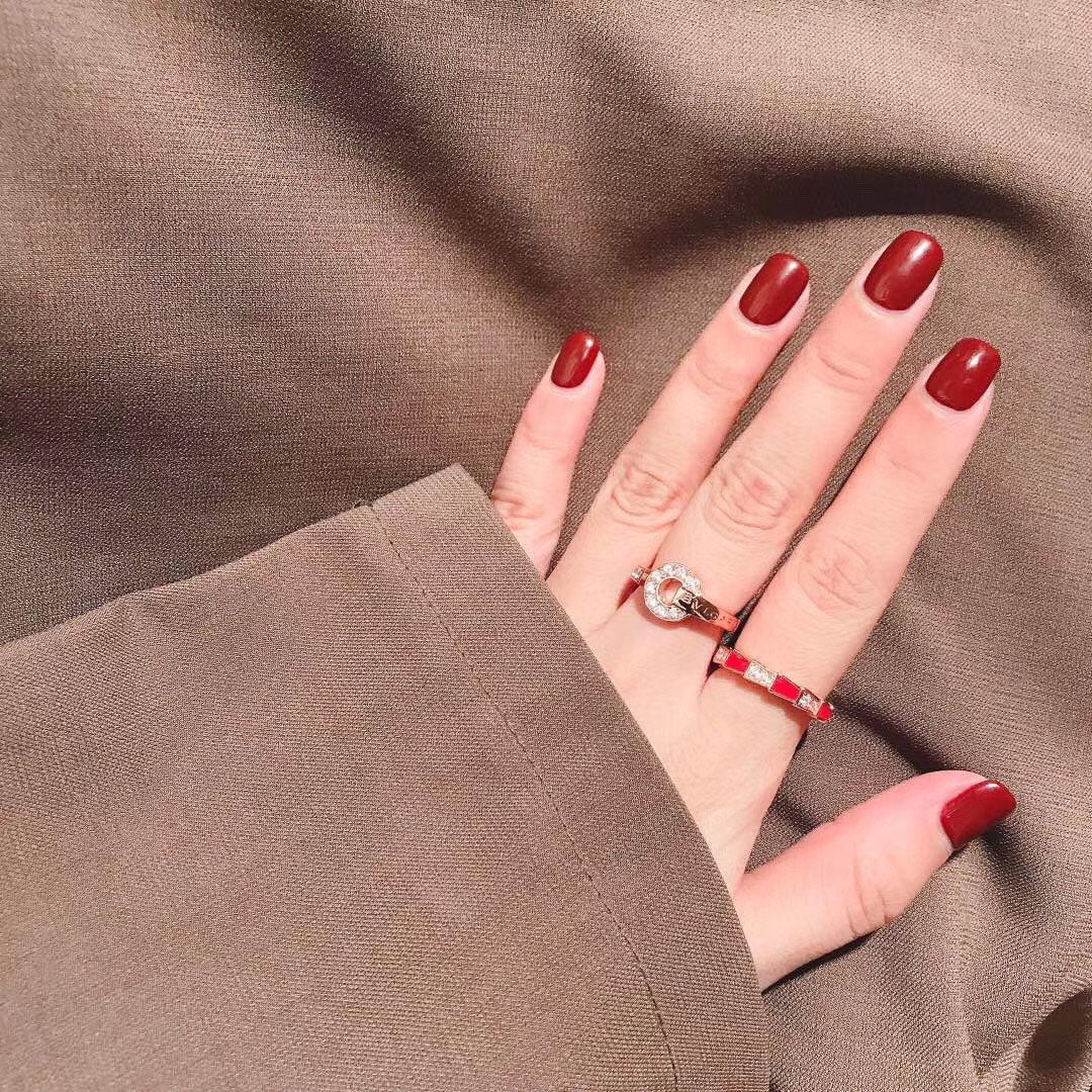 BGRS001 18k bvlgari serpenti ring - ccjewelryacc