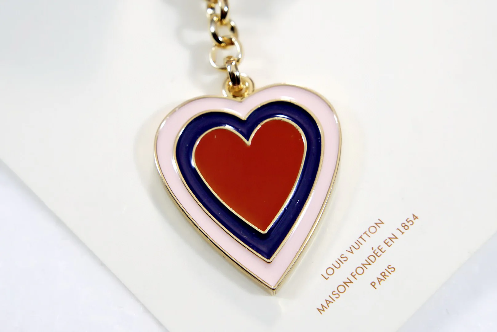 LVK088 Luxury designer Chromatic Keychain MP2943 - ccjewelryacc