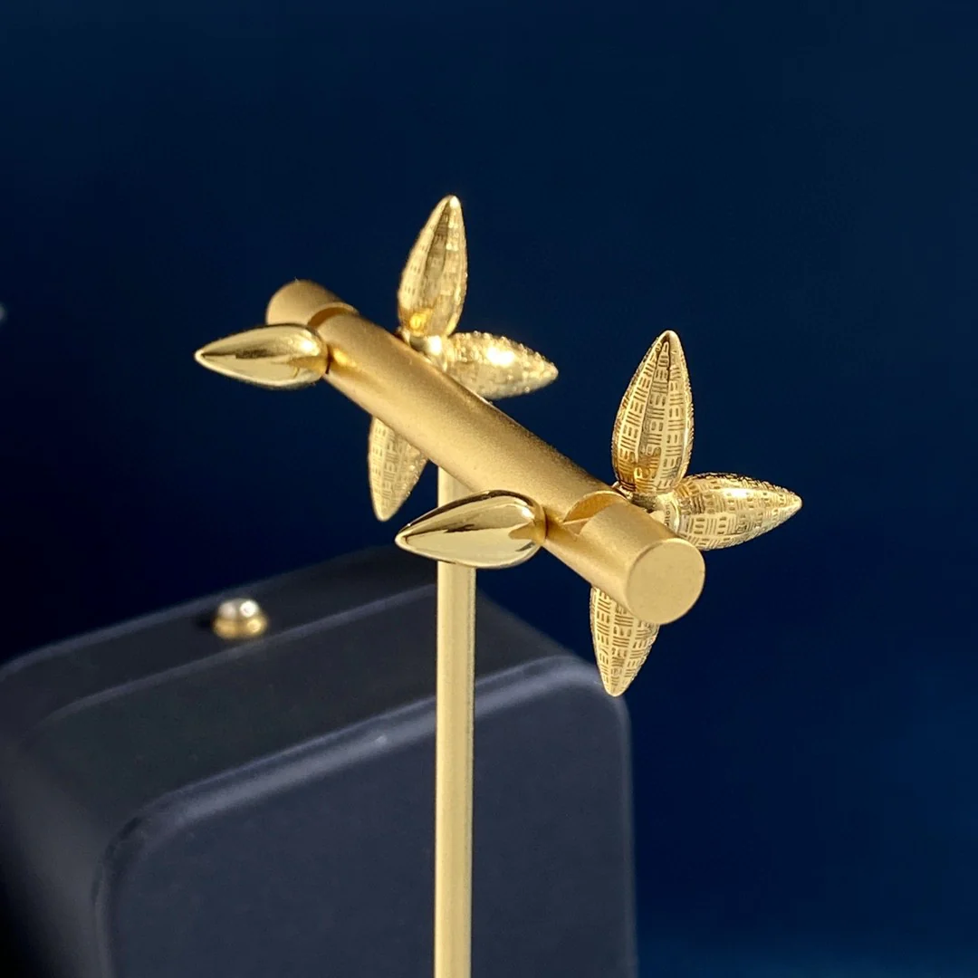 LVE036 Louisette stud Earrings - ccjewelryacc