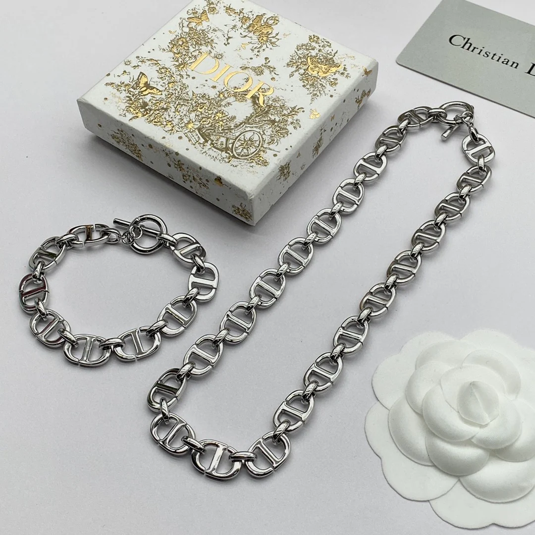 CDT022 High quality CD Jewelry set cd Necklace cd bracelet - ccjewelryacc