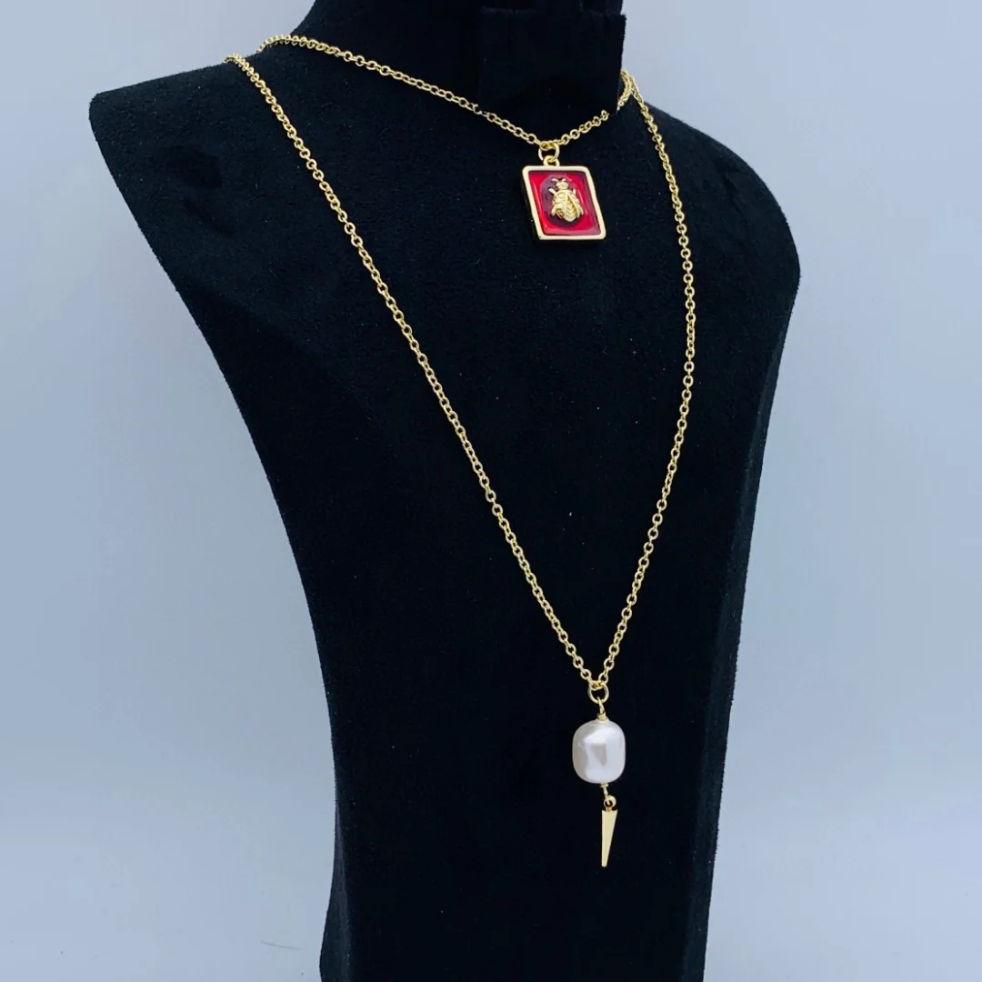 CDN055 High Quality CD Choker Necklace - ccjewelryacc