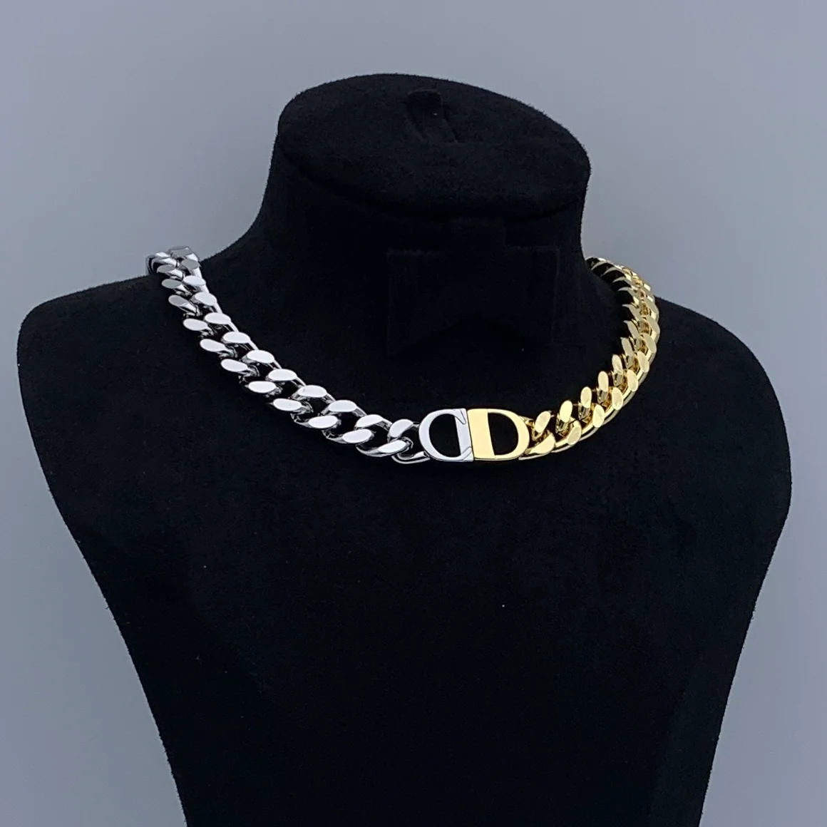 CDN205 High quality CD Choker Necklace - ccjewelryacc