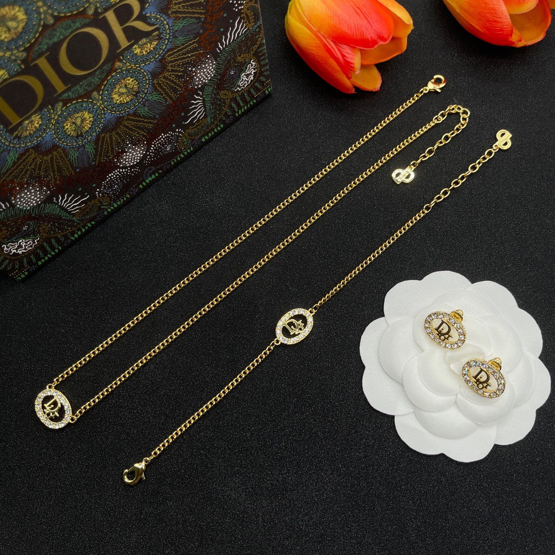 CDT029 High quality CD Jewelry set cd Necklace cd bracelet cd earring - ccjewelryacc