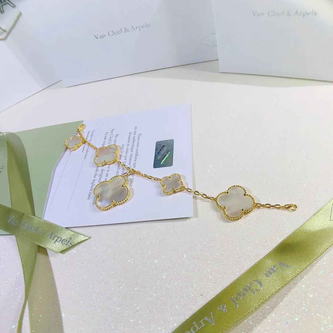 VCS015 Van cleef magic alhambra bracelet 5 motifs - ccjewelryacc