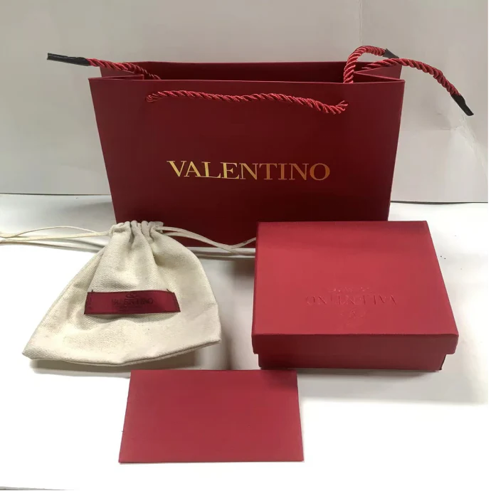 VTZ001 High-end Original Jewelry Package For Valentino  Necklace Pendant, Ring,bracelet Gift Package Box Shopping Bag - ccjewelryacc
