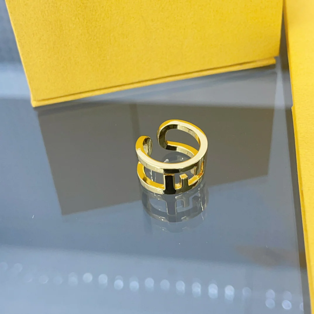 FDR002 Fendi gold ring - ccjewelryacc