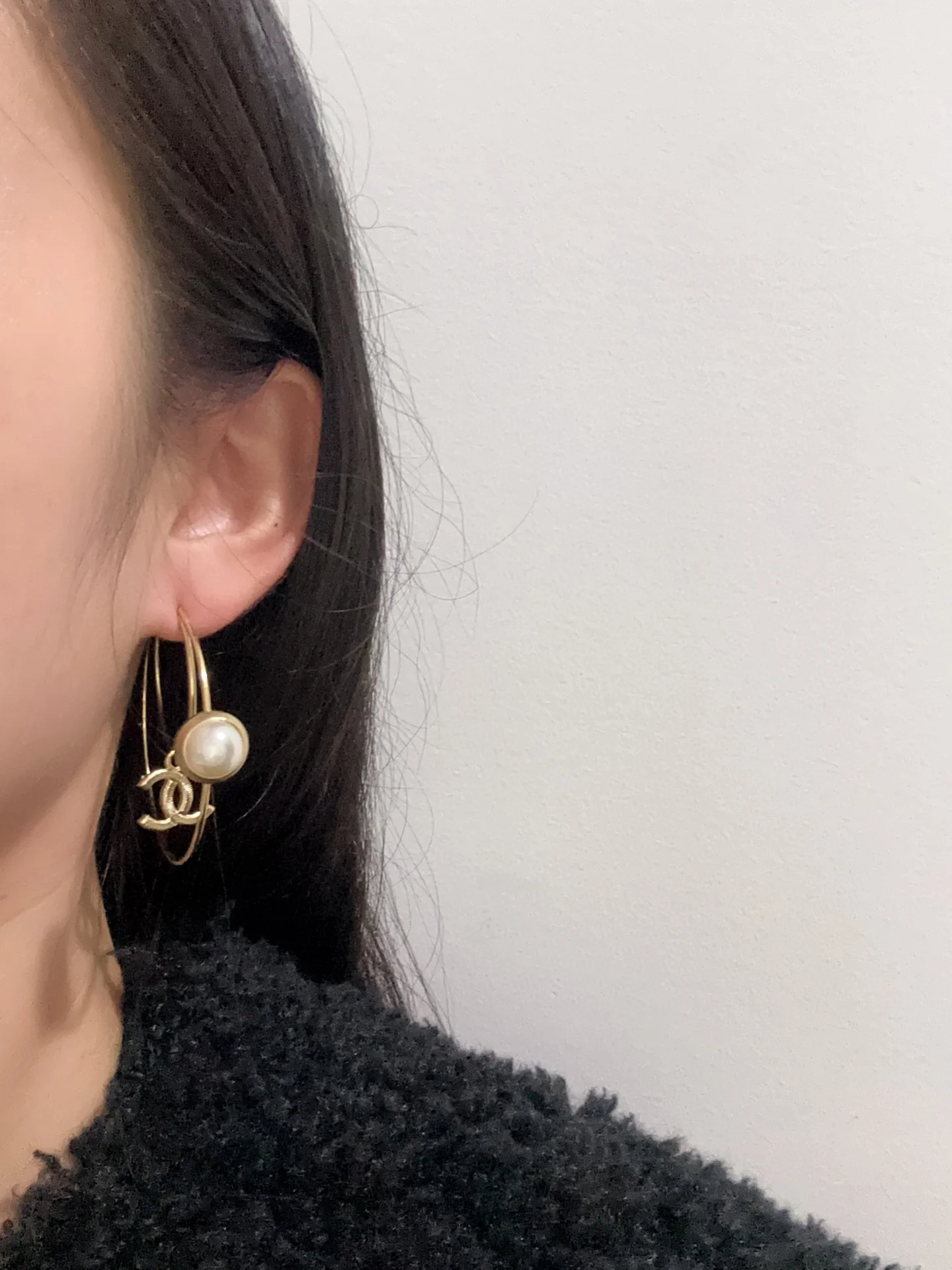 CCE670 High Quality cc Hoop Earring For Women - ccjewelryacc