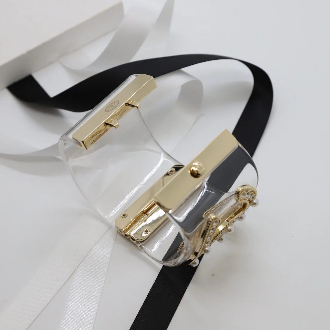 CCS067 Acrylic chanel cuff - ccjewelryacc