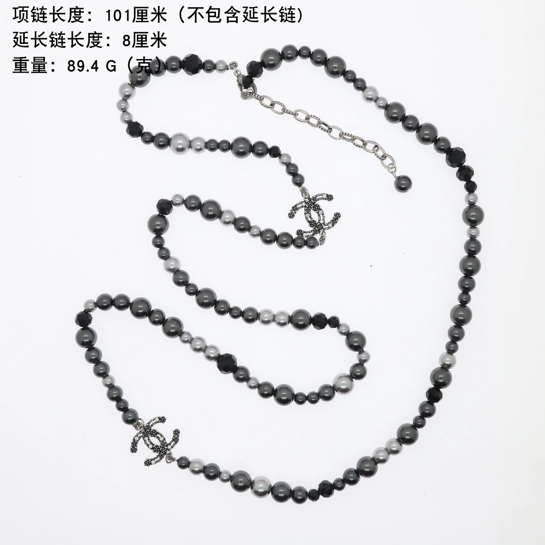 CCL005 High quality CC long chain Necklace sweater chain - ccjewelryacc