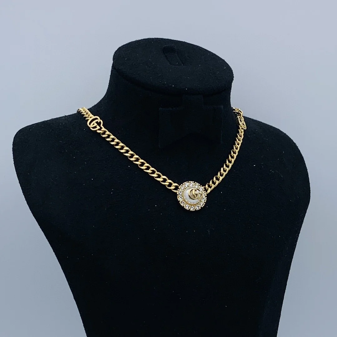 GGN037 High Quality GG Charm Necklace for Women - ccjewelryacc