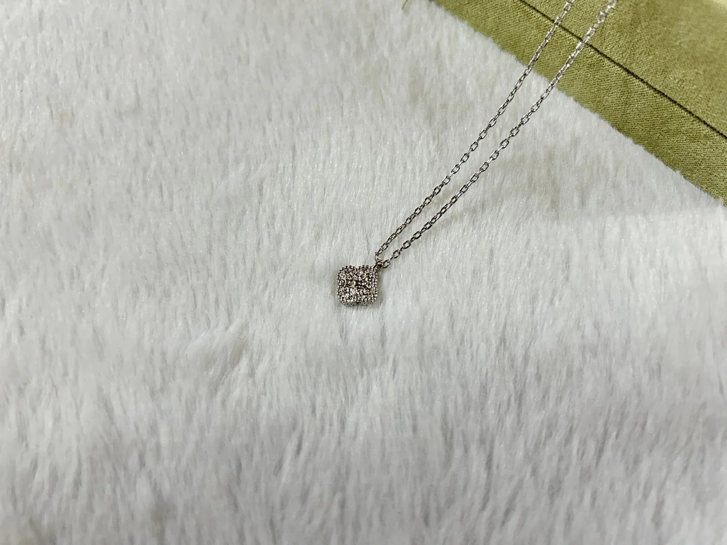 VCN022 Mini Gold stamping vca sweet alhambra necklace - ccjewelryacc