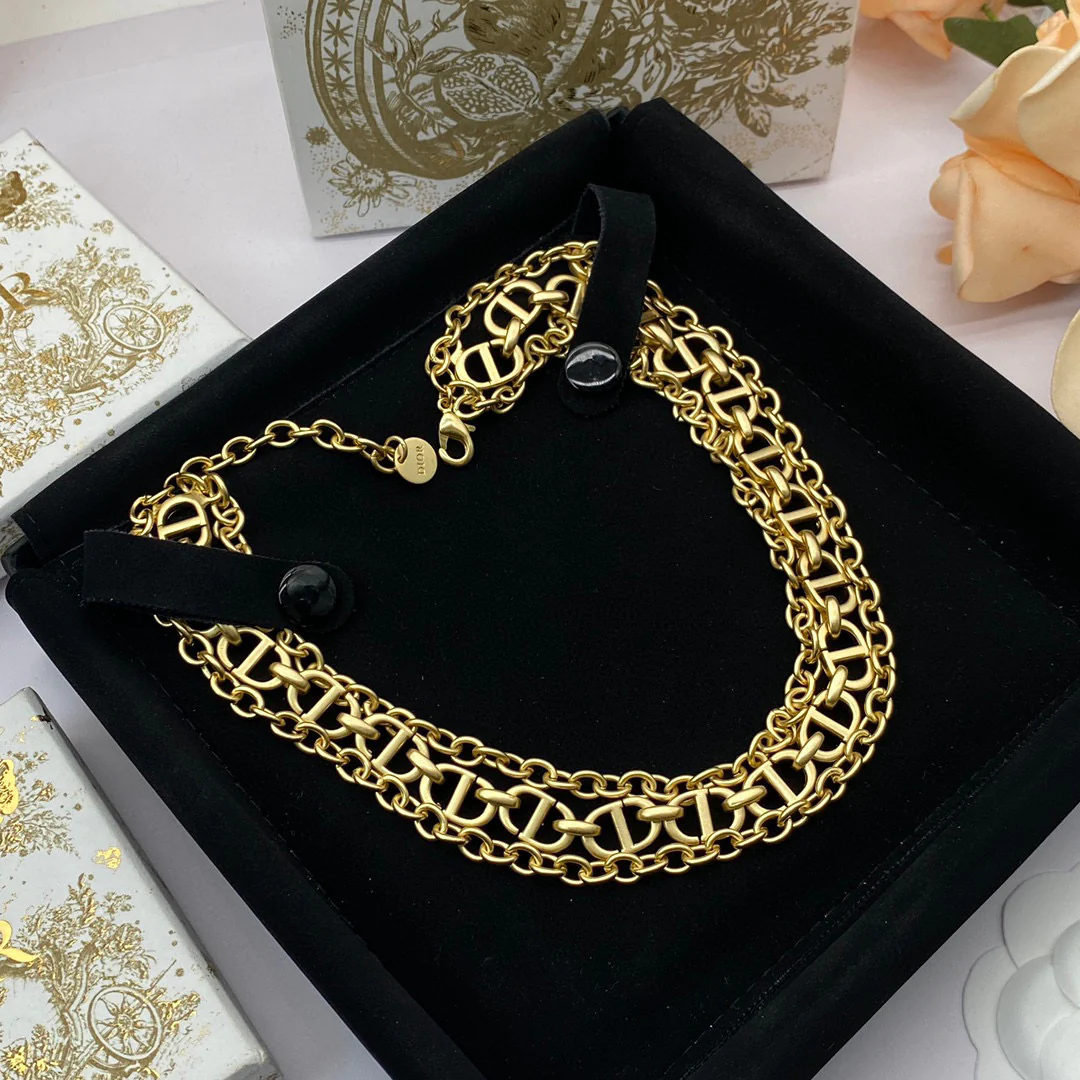 CDN097 High Quality CD Choker Necklace - ccjewelryacc