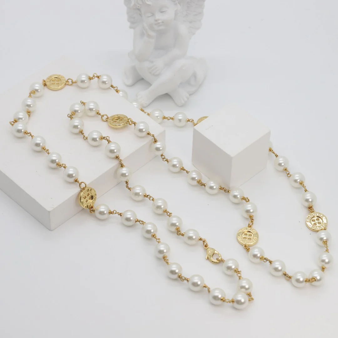 CCL041 High Quality Luxury Designer Pearl Sweater Chain - ccjewelryacc