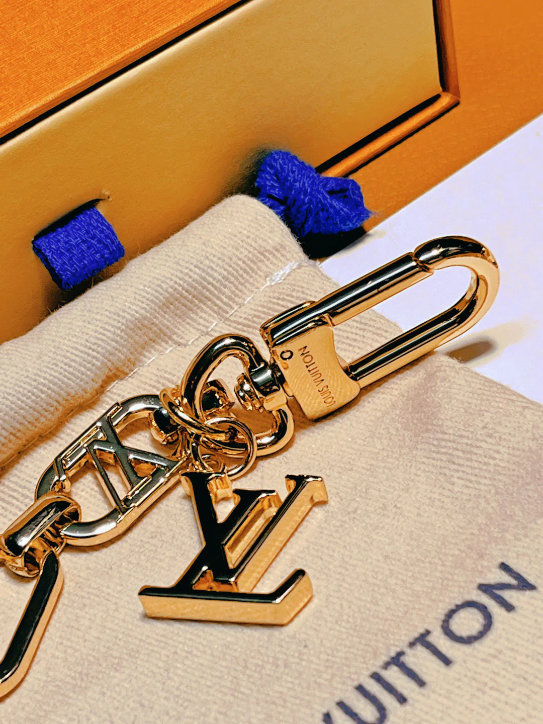 LVK101 Luxury designer Chromatic Keychain M00878 - ccjewelryacc