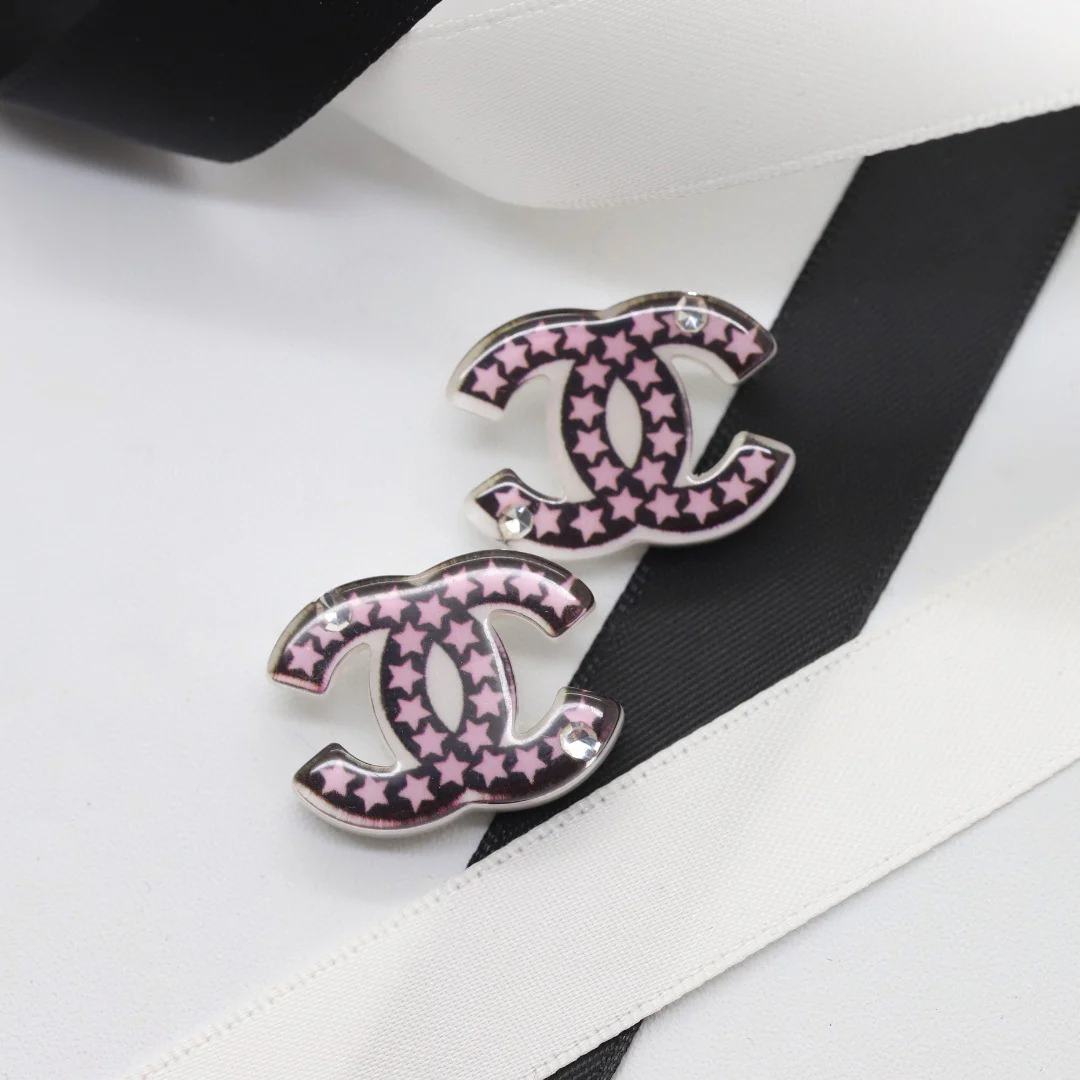 CCE451 CC acrylic earring - ccjewelryacc