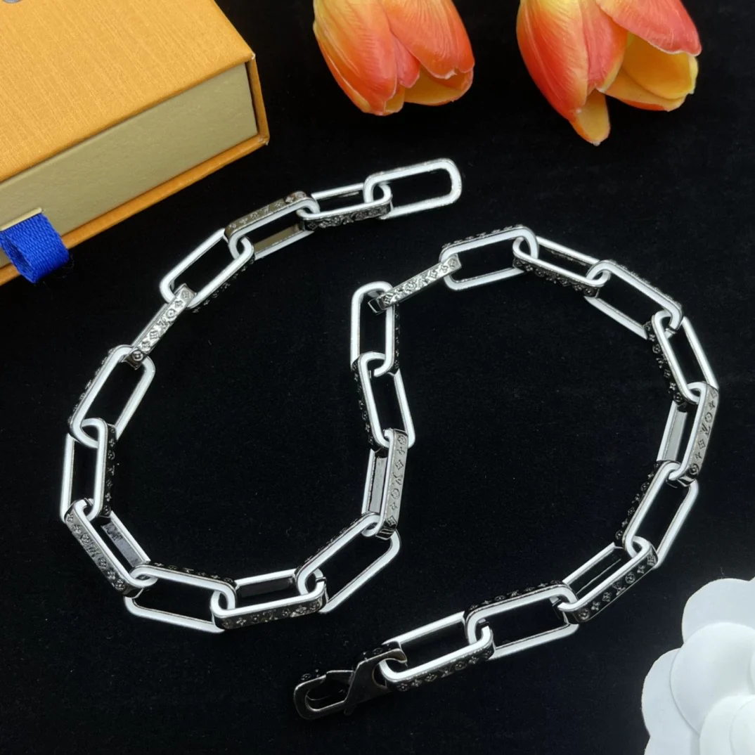 High Quality Luxury Designer Jewelry Set Women Choker Necklace Bracelet LVT003 - ccjewelryacc