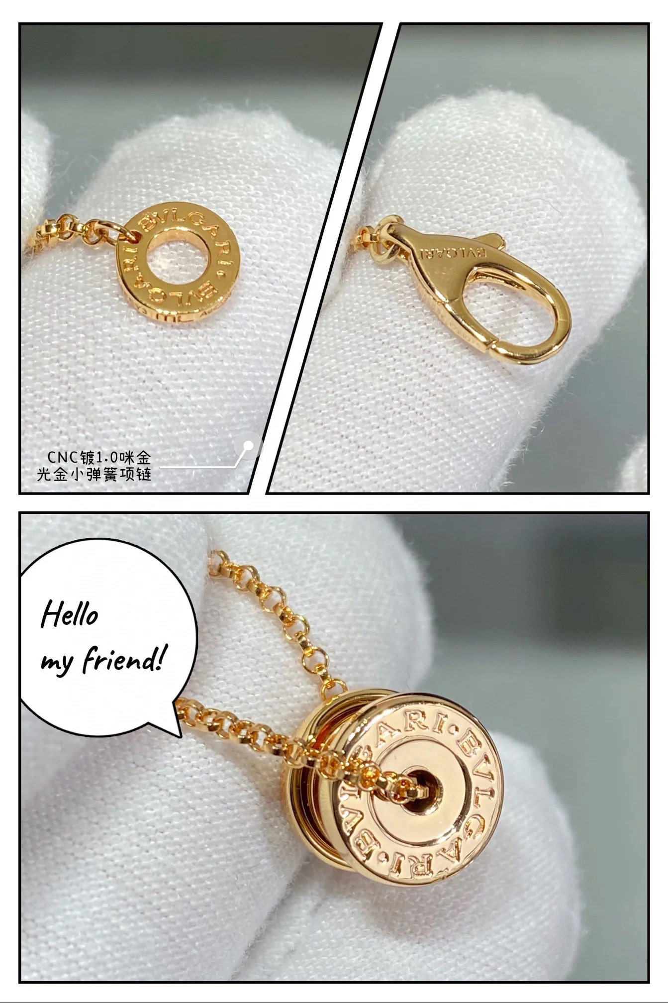 BGN001 B zero necklace small/large size - ccjewelryacc